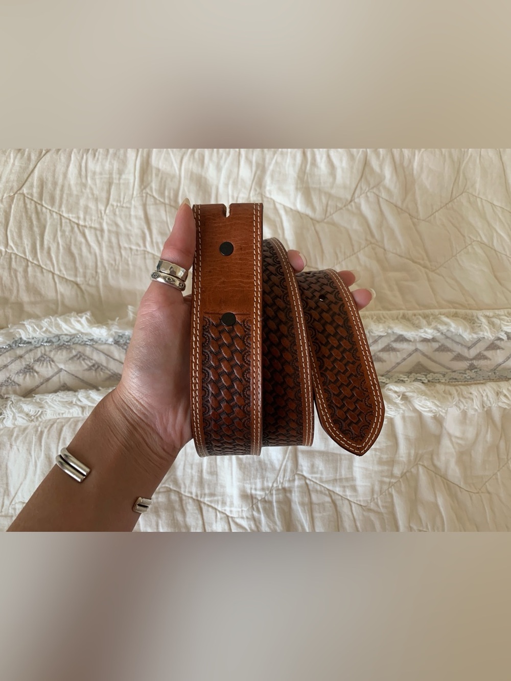 Brown Western Belt